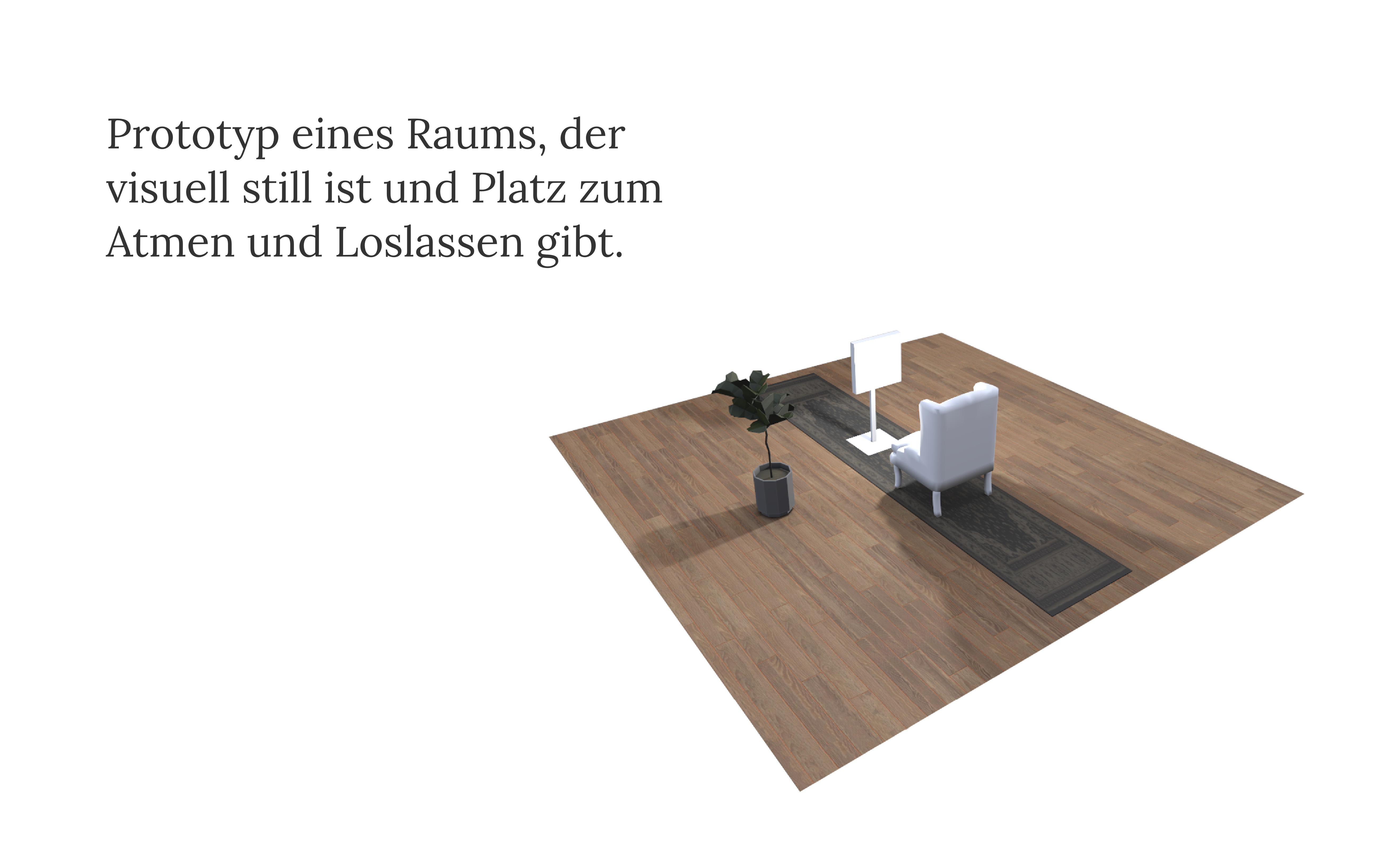 Mut zur Weißfläche - Prototyp (3D Modell)