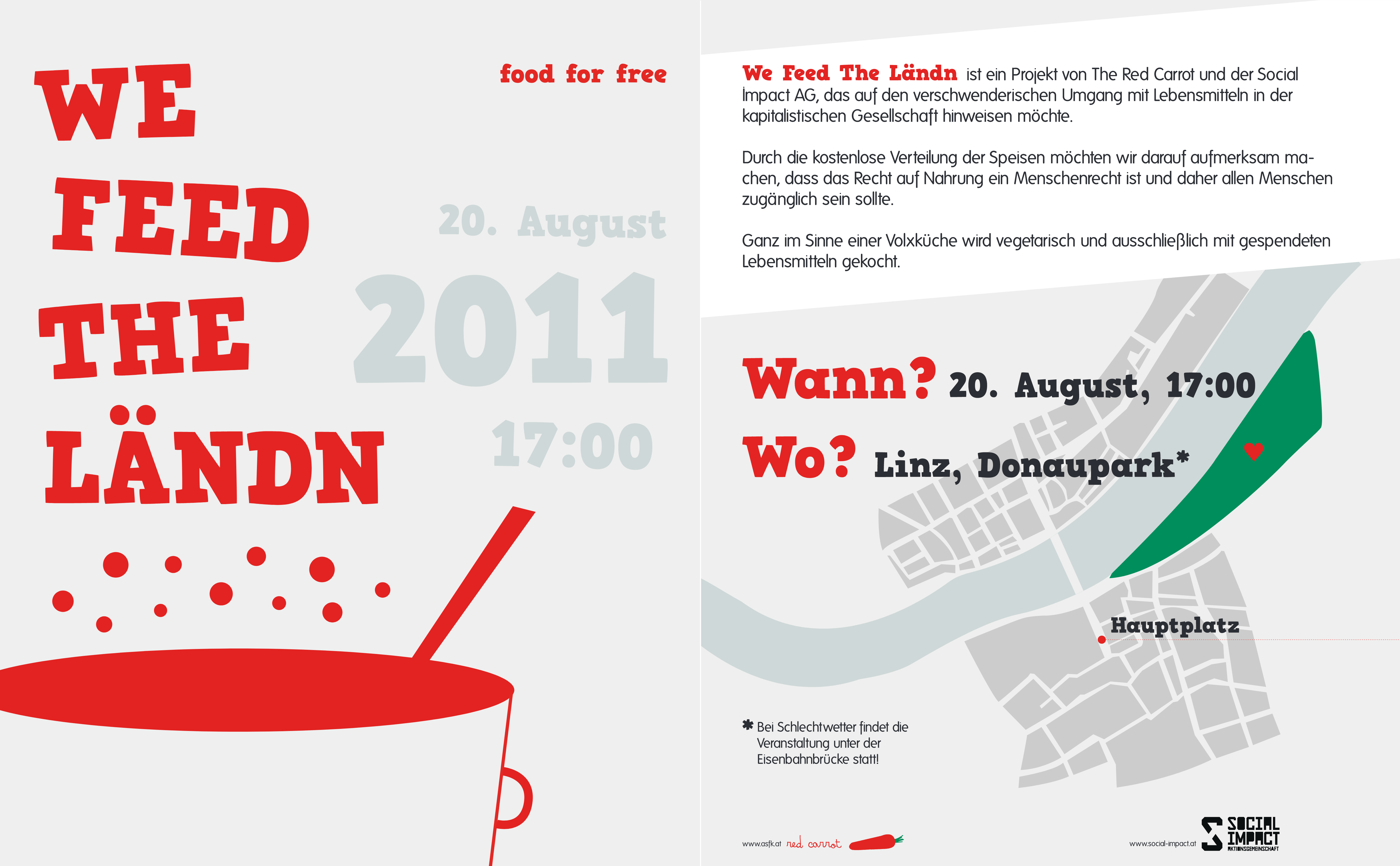 We Feed The Ländn 2011 - Flyer (Print, Illustrationen)