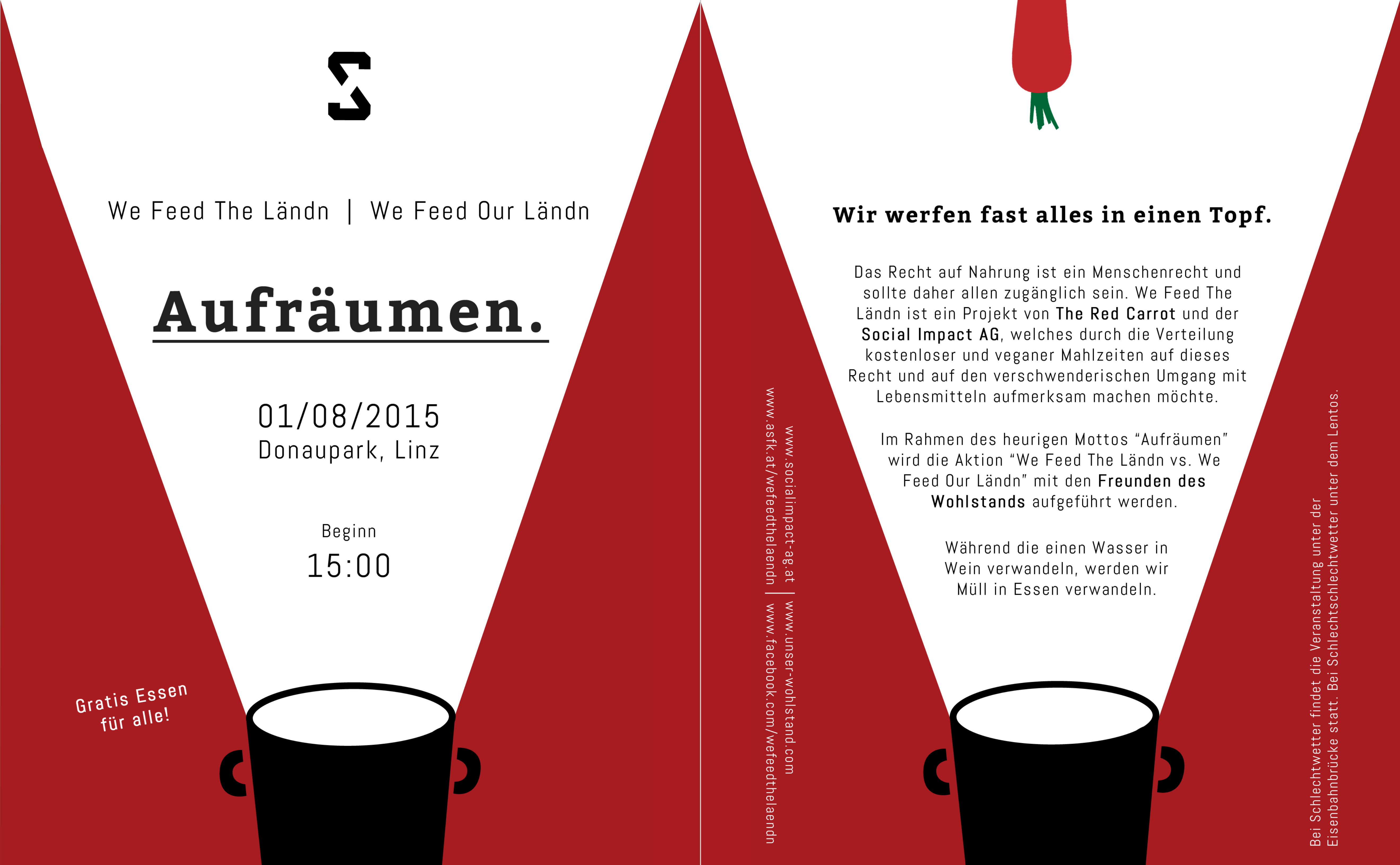 We Feed The Ländn 2015 - Flyer (Print)
